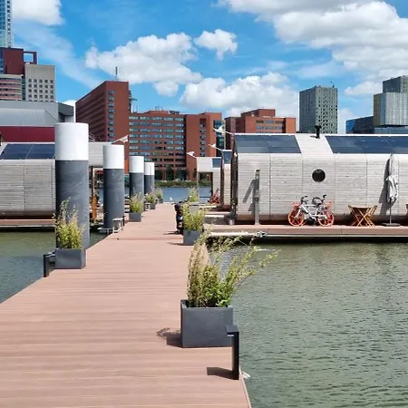 Wikkelboats At Floating Rijnhaven * Rotterdam