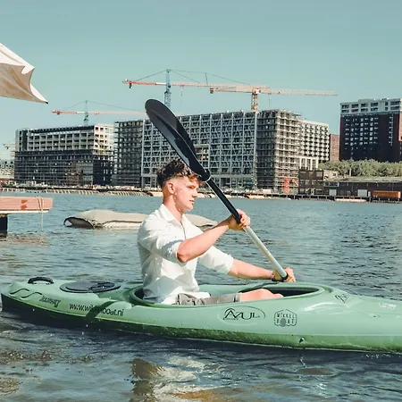 Wikkelboats At Floating Rijnhaven