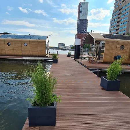 Wikkelboats At Floating Rijnhaven Rotterdam