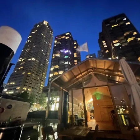 Wikkelboats At Floating Rijnhaven * Rotterdam