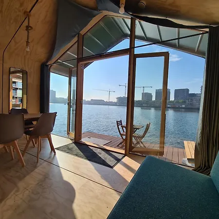 Wikkelboats At Floating Rijnhaven