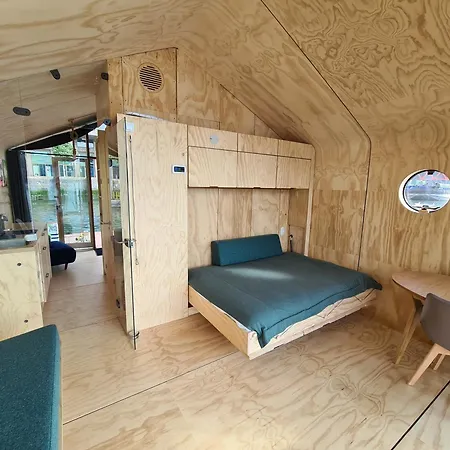 Tatil Evi Wikkelboats At Floating Rijnhaven