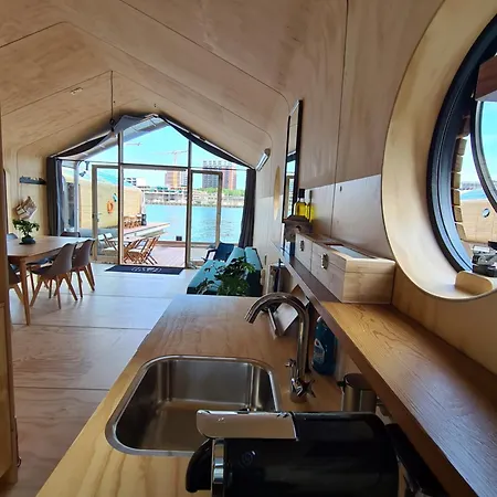 Wikkelboats At Floating Rijnhaven *