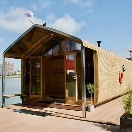 Wikkelboats At Floating Rijnhaven * Rotterdam