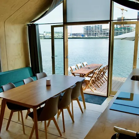 Wikkelboats At Floating Rijnhaven