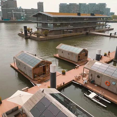 Dom wakacyjny Wikkelboats At Floating Rijnhaven Rotterdam