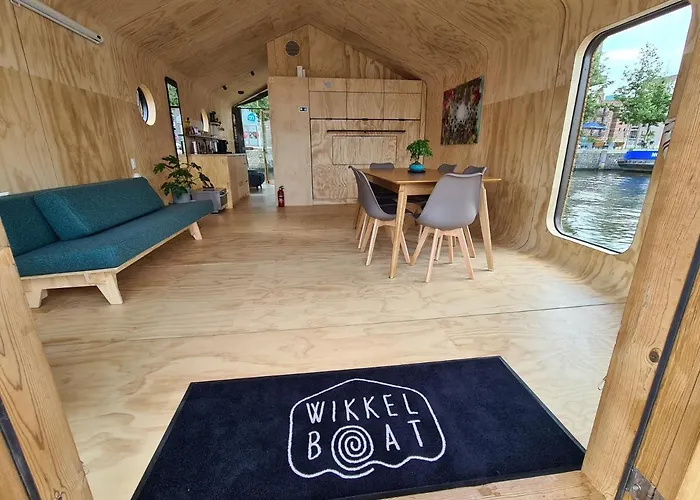 Wikkelboats At Floating Rijnhaven Rotterdam