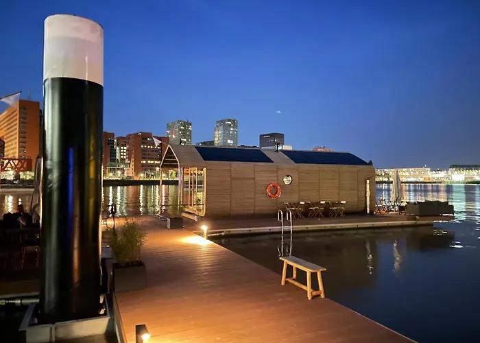 Wikkelboats At Floating Rijnhaven Rotterdam