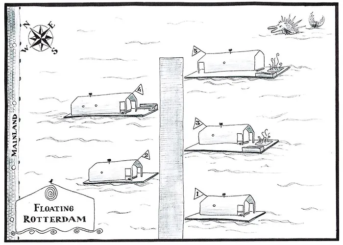 Wikkelboats At Floating Rijnhaven Dom wakacyjny *