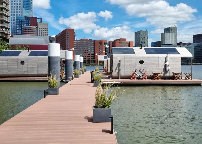 Wikkelboats At Floating Rijnhaven * Rotterdam