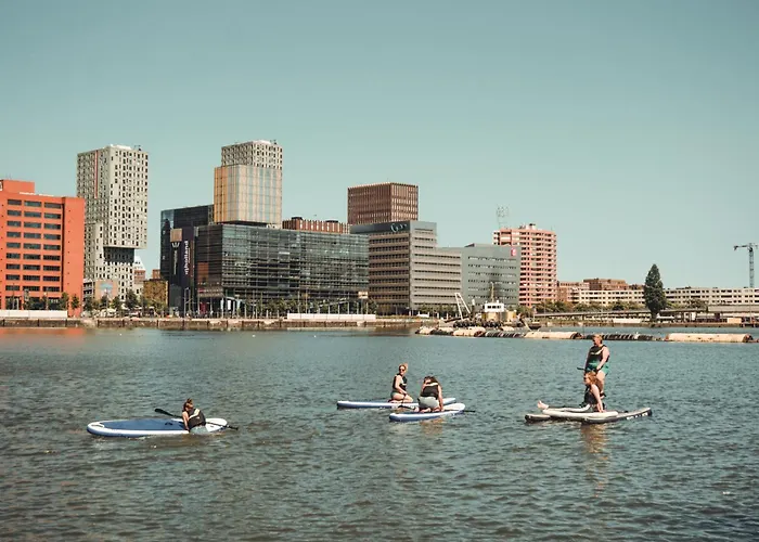 Wikkelboats At Floating Rijnhaven