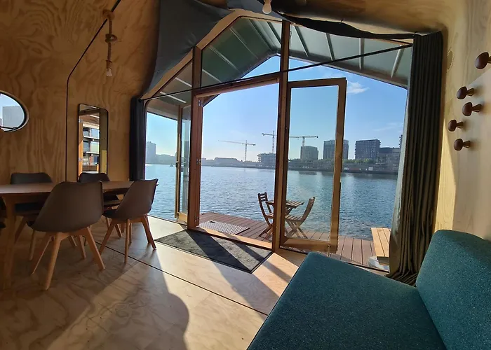 Wikkelboats At Floating Rijnhaven