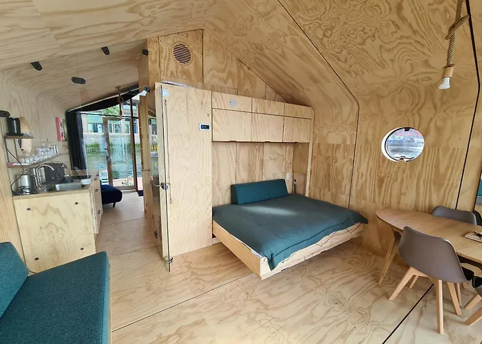 Prázdninový dům Wikkelboats At Floating Rijnhaven