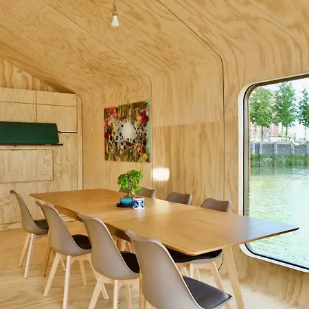 펜션 Wikkelboats At Floating Rijnhaven 로테르담