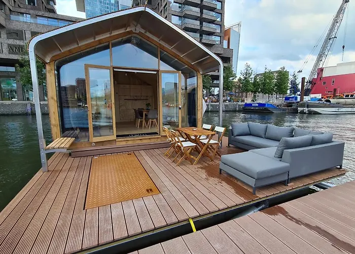 Wikkelboats At Floating Rijnhaven