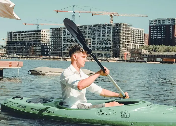 Wikkelboats At Floating Rijnhaven