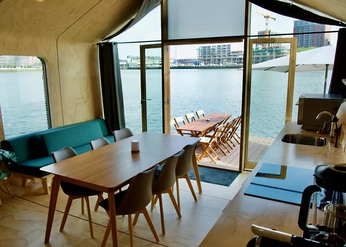 Wikkelboats At Floating Rijnhaven